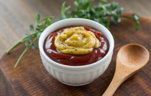 What is burger sauce made of ?