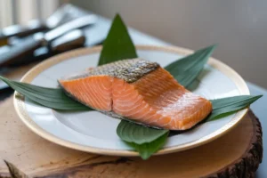 How to cook salmon without white stuff?
