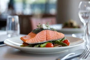 How to cook salmon without white stuff?