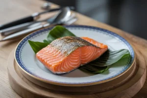 How to cook salmon without white stuff?