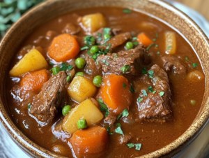 Beef stew cooked in both Instant Pot and Crockpot for comparison of flavor and tenderness

