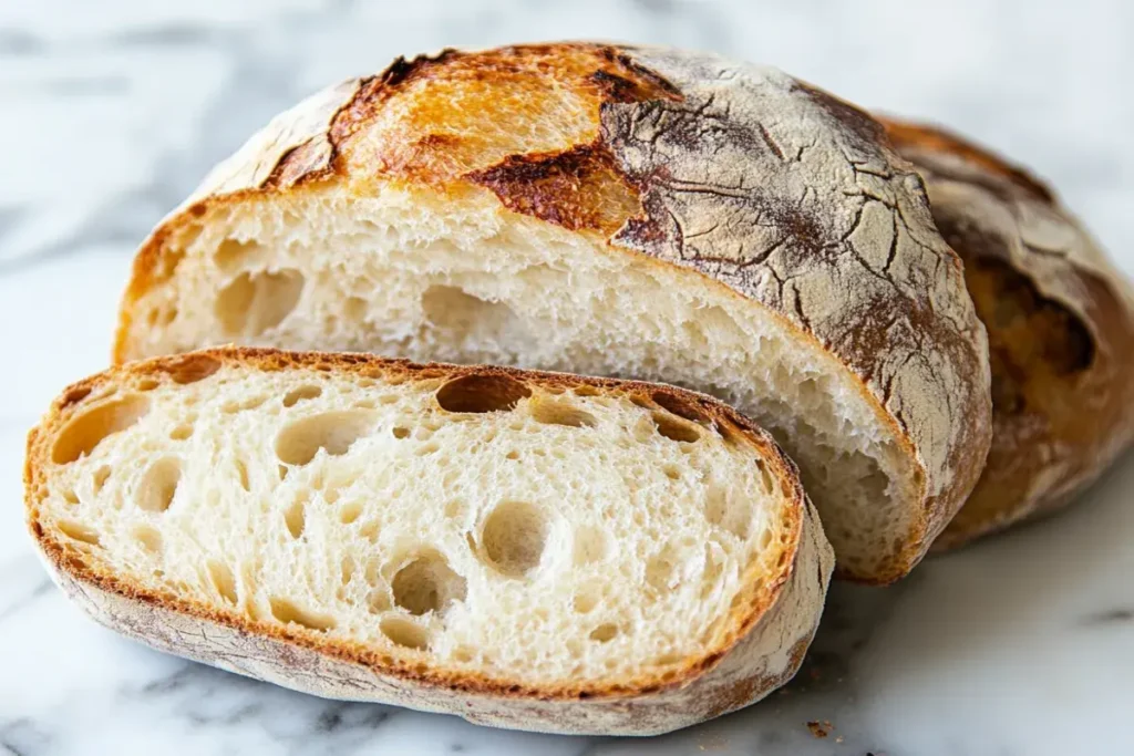 Sourdough sandwich with fresh ingredients including turkey, avocado, and crisp vegetables, showcasing the perfect pairing of flavors.