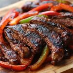"Assorted fajita marinades in bowls with fresh ingredients like lime, garlic, and cilantro, perfect for grilling fajitas."